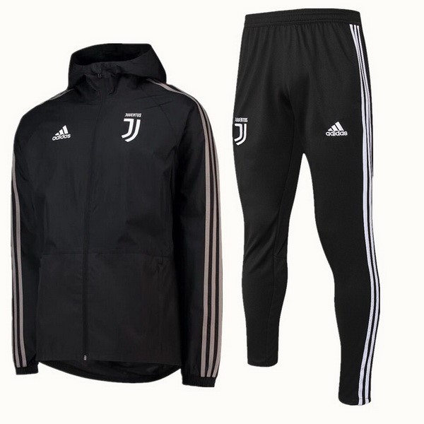 Rompevientos Juventus Conjunto Completo 2018/19 Negro